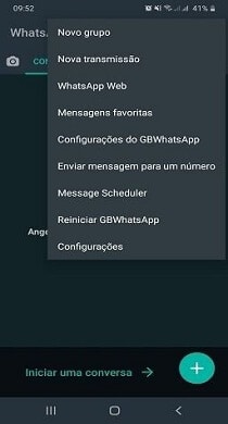 WhatsApp GB azul atualizado 2023 para android
