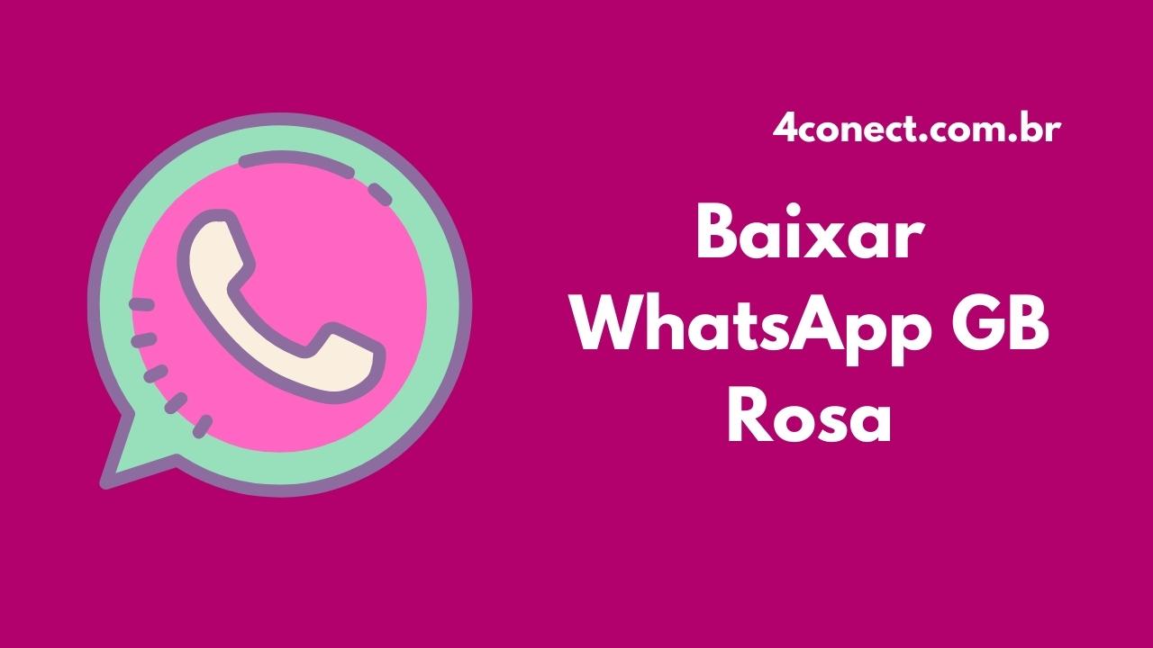 whatsapp gb rosa 2022 para android
